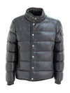 Men's Gourette Short Down Padding Dark Grey - MONCLER - BALAAN 2