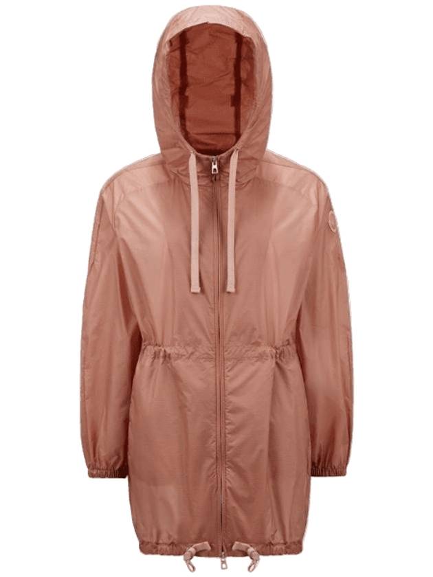 Women s Airelle Hooded Jacket Pink - MONCLER - BALAAN 1