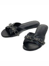 Le Cagole Slippers Black - BALENCIAGA - BALAAN 2