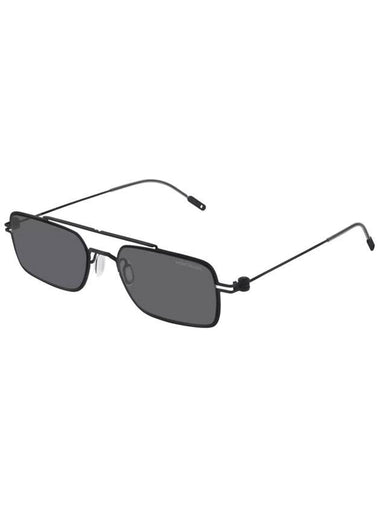 Eyewear Aviator Metal Sunglasses Black - MONTBLANC - BALAAN 1