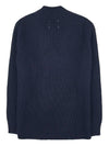 Donegal Classic Cashmere Wool Knit Top Navy - MAISON MARGIELA - BALAAN 3