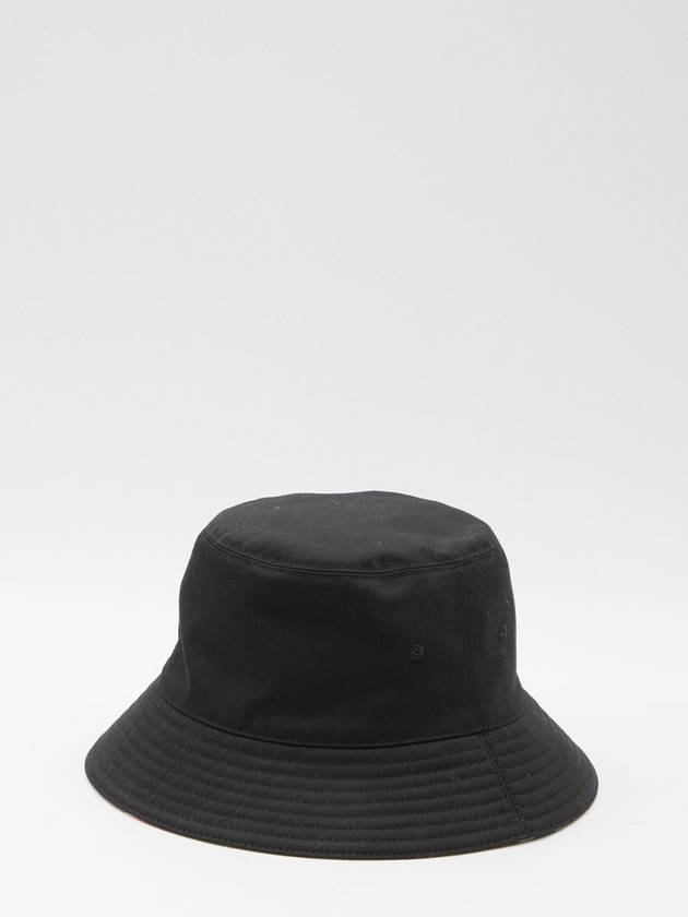 Vintage Check Reversible Bucket Hat Black - BURBERRY - BALAAN 2