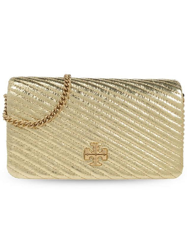 Tory Burch Wallet Kira On A Chain, Women's, Gold - TORY BURCH - BALAAN 1