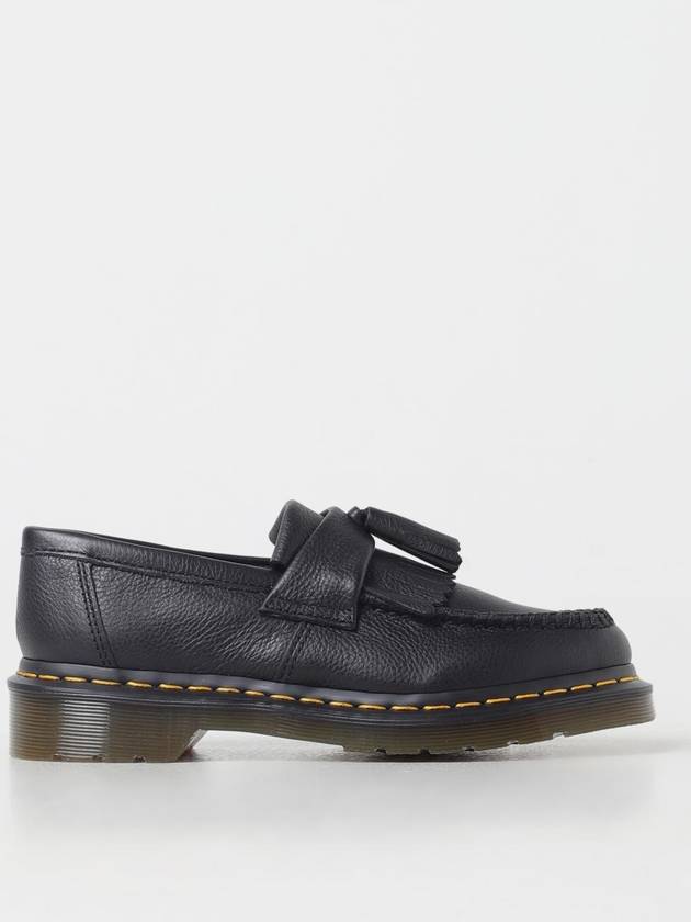 Adrian Virginia Leather Tassel Loafers Black - DR. MARTENS - BALAAN 2