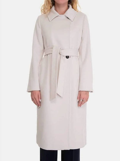 BCOLLAGE Virgin Wool Coat White 6016104106001 - MAX MARA - BALAAN 2