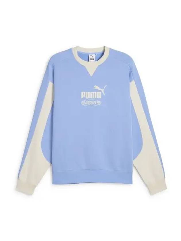 Color Block Sweatshirt Blue - PUMA - BALAAN 2