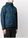 Membrana Hooded Jacket Navy - STONE ISLAND - BALAAN 4