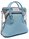 5AC Classique Micro Tote Bag Blue - MAISON MARGIELA - BALAAN 4