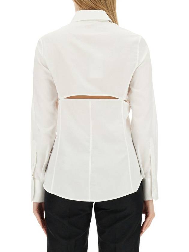 Blouse Shirt N10HW502 C7J WHITE - HELMUT LANG - BALAAN 4