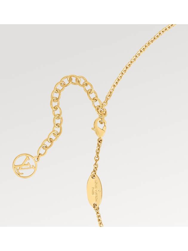 LV Iconic Crystal Necklace Gold - LOUIS VUITTON - BALAAN 6