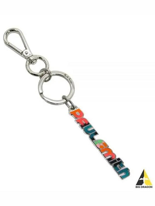 Logo Key Holder Orange Blue - PAUL SMITH - BALAAN 2