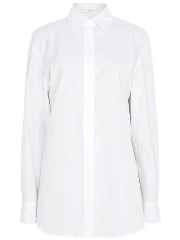 Derica Shirt White - THE ROW - BALAAN 2