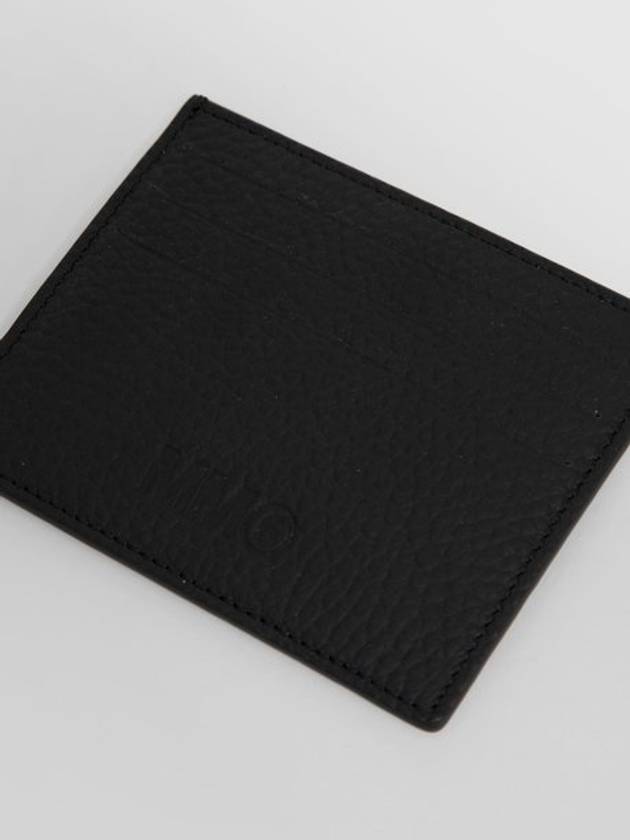 MM6 Stitch Card Wallet Black - MAISON MARGIELA - BALAAN 3