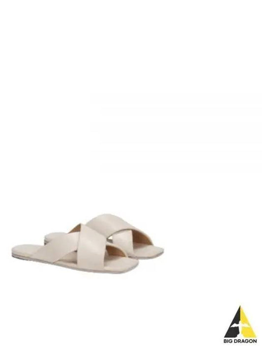 MM4391 193180 Cross Leather Slippers - MARSELL - BALAAN 1