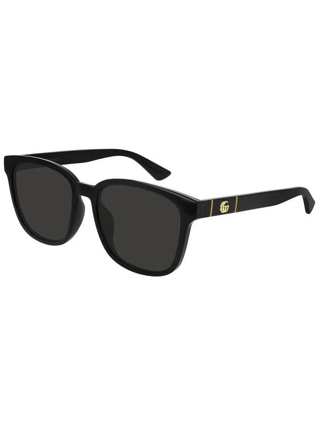 Eyewear Asian Fit Square Sunglasses Black Grey - GUCCI - BALAAN 4