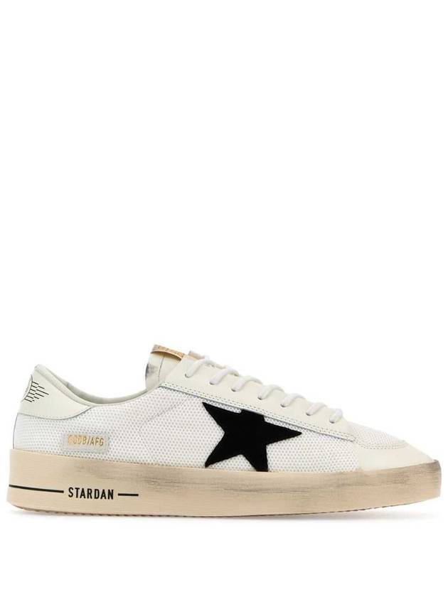 Star Patch Lace Up Low Top Sneakers White - GOLDEN GOOSE - BALAAN 2