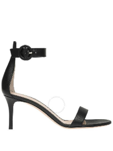 Gianvito Rossi Portofino 70MM Nappa Leather Sandals, Brand Size 39 (US Size 9) - GIANVITO ROSSI - BALAAN 1