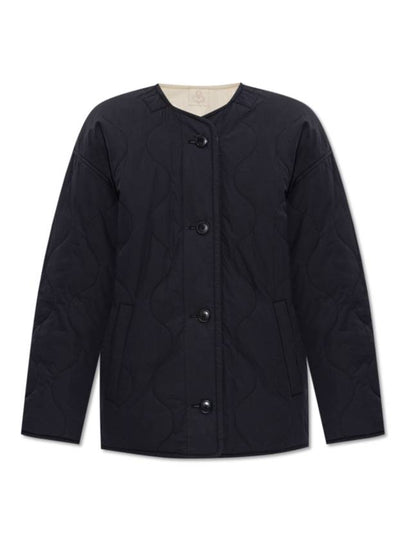 Women's Nesmae Reversible Jacket Fade Black - ISABEL MARANT - BALAAN 2