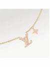 LV Iconic Enamel Necklace Gold - LOUIS VUITTON - BALAAN 5