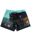 Graphic Print Drawstring Swim Shorts Blue - ETRO - BALAAN 2