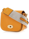 Small Darley Satchel Logo Calfskin Cross Bag Yellow - MULBERRY - BALAAN 3