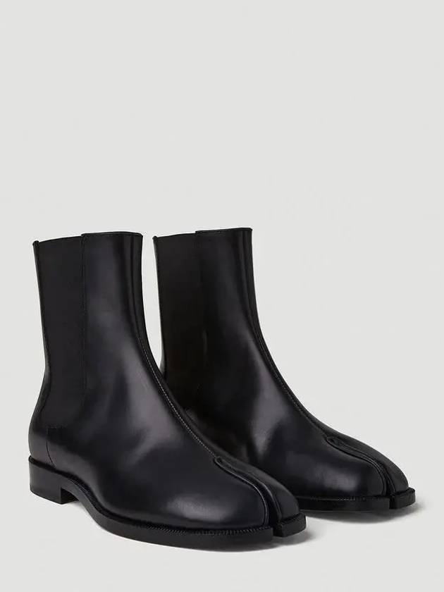 Maison Margiela Beatles Logo Stitched Heel Low Block Tabi Boots - MAISON MARGIELA - BALAAN 2