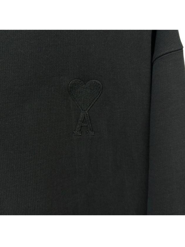 Big Heart Logo Hooded Sweatshirt A21HJ058 001 - AMI - BALAAN 4