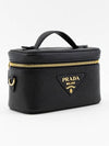 Leather Mini Bag Black - PRADA - BALAAN 4