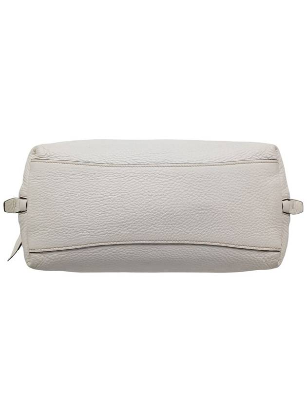 Women s 1BG099 Side Zipper Vitello White Shoulder Bag - PRADA - BALAAN 5