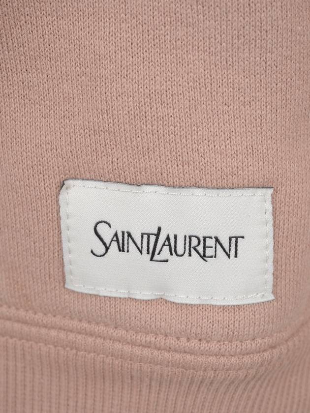 Logo applique hood pink - SAINT LAURENT - BALAAN 4