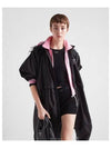 Re-Nylon Raincoat Black - PRADA - BALAAN 4