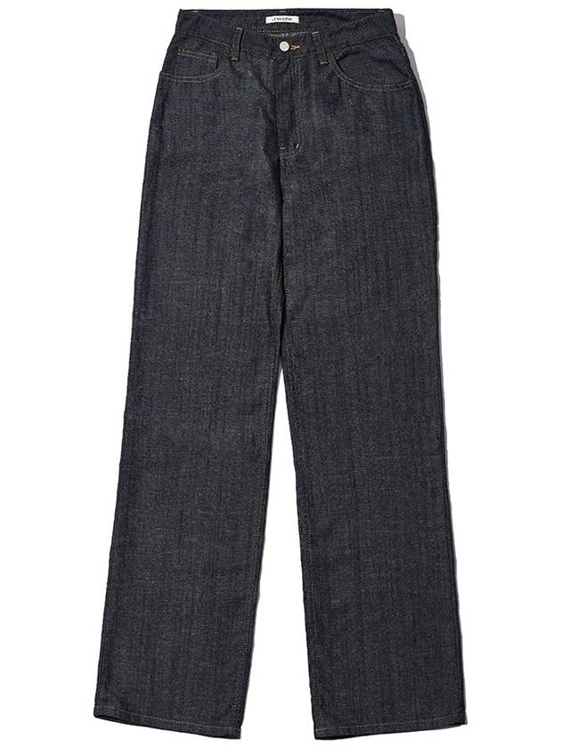 Nonfade Straight Denim Pants Indigo - LESEIZIEME - BALAAN 9