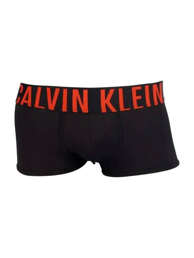 Men's Logo Drawn Briefs Black - CALVIN KLEIN - BALAAN 1