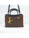 Lux You LV Damier Canvas Riverside Shoulder Bag N40050 - LOUIS VUITTON - BALAAN 1