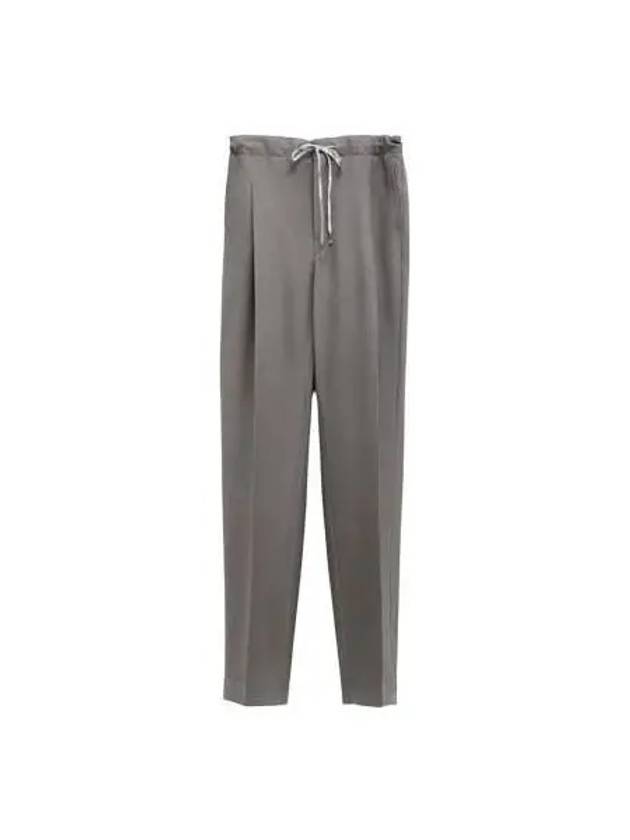 Pants Women Stitched Laces Wool Gray - MAISON MARGIELA - BALAAN 1