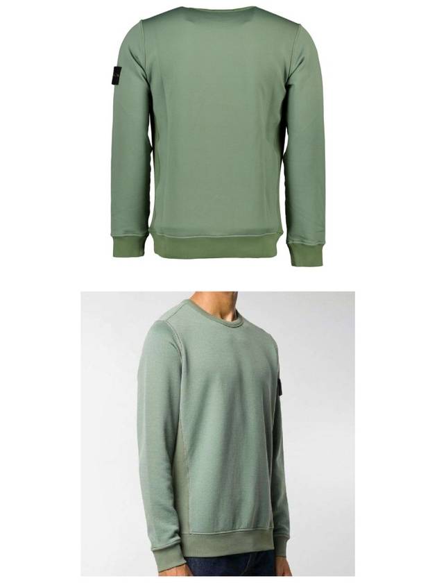 Wappen Patch Sweatshirt Green - STONE ISLAND - BALAAN 6