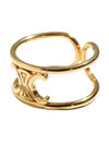 Triomphe Logo Ring Gold - CELINE - BALAAN 2