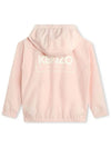 Kids Logo Print Hooded Jacket K60361 46T - KENZO - BALAAN 3