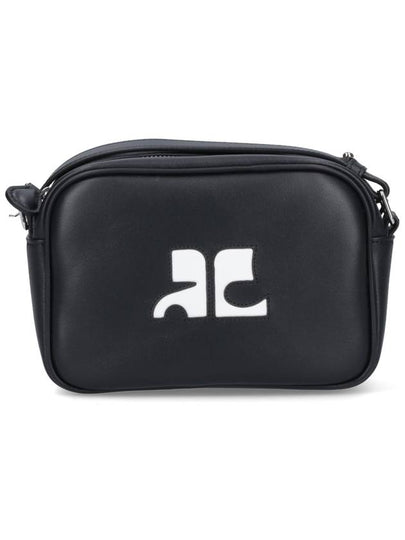 Leather Top Handle Cross Bag Black - COURREGES - BALAAN 2