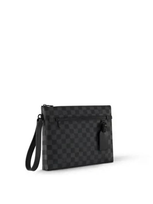 Takeoff Damier Pouch Bag Grey - LOUIS VUITTON - BALAAN 2