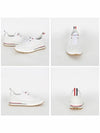 Fine Kid Suede Tech Runner White - THOM BROWNE - BALAAN 3