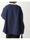 Single-Breasted Cape Navy - MARNI - BALAAN 7