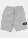 Wapen Logo Organic Cotton TC Sweat Shorts Men s K1S156200012 S0051 V0061 - STONE ISLAND - BALAAN 2