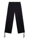 Men's Cosmo Tech Cargo Wide Pants Black - J.LINDEBERG - BALAAN 2