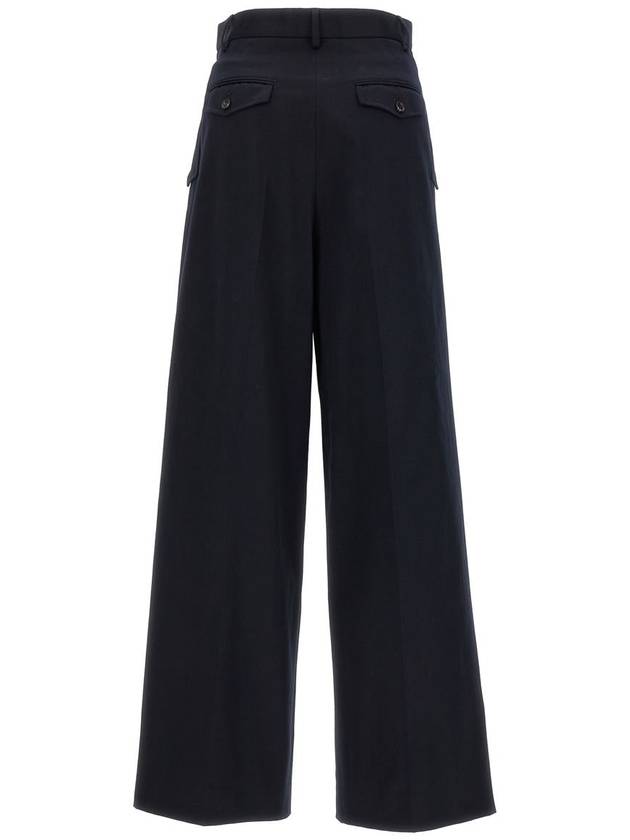 Straight Pants RWTR00255782A2329 Blue - LANVIN - BALAAN 3