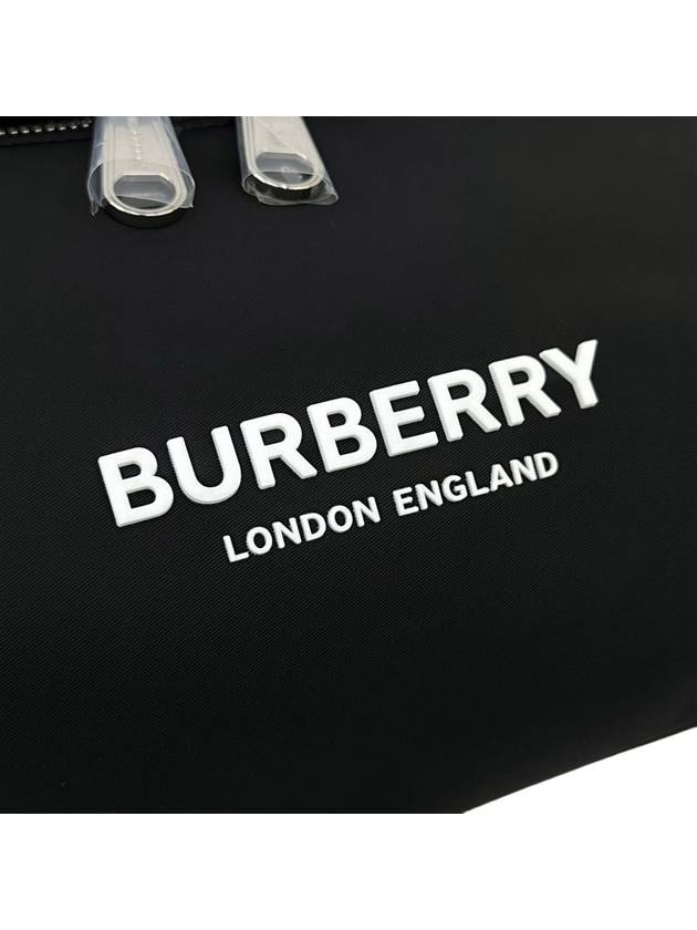 Logo Print Nylon Sonny Bum Belt Bag Black - BURBERRY - BALAAN 6