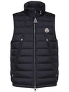 Albyt Padded Down Vest Night Blue - MONCLER - BALAAN 3