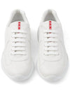 America's Cup Patent Leather Low Top Sneakers Grey - PRADA - BALAAN 6