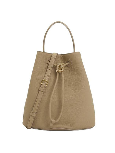 TB Small Bucket Bag Oat Beige - BURBERRY - BALAAN 1