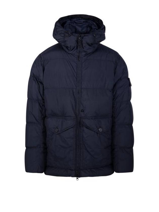 Crinkle Reps Re-Nylon Down Padding Navy - STONE ISLAND - BALAAN 1